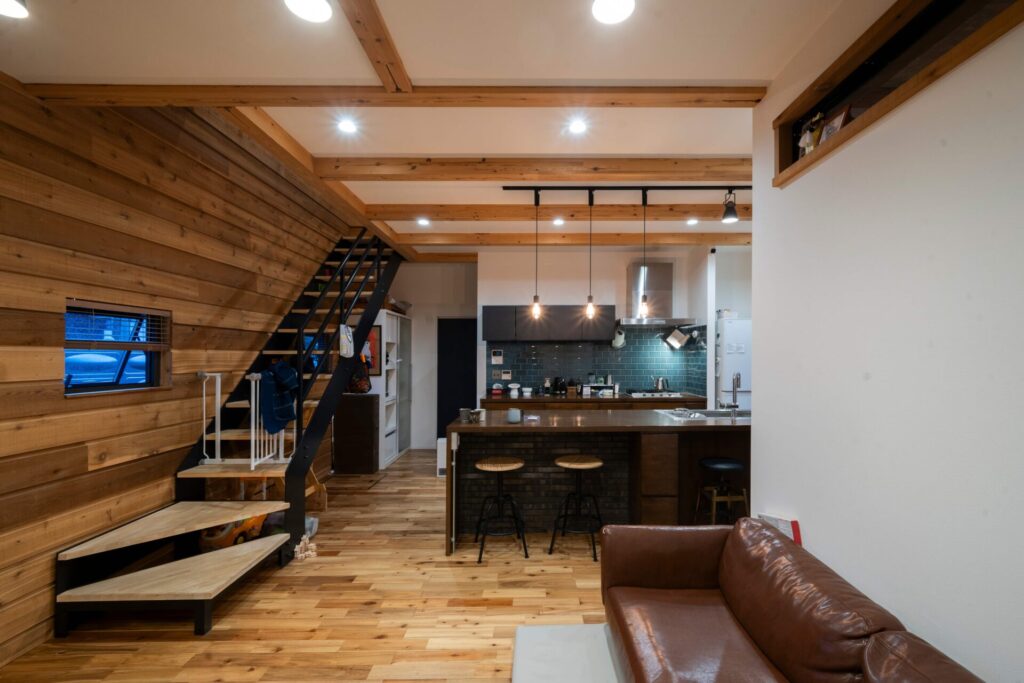 バイクと愛犬・愛猫と暮らす家 写真